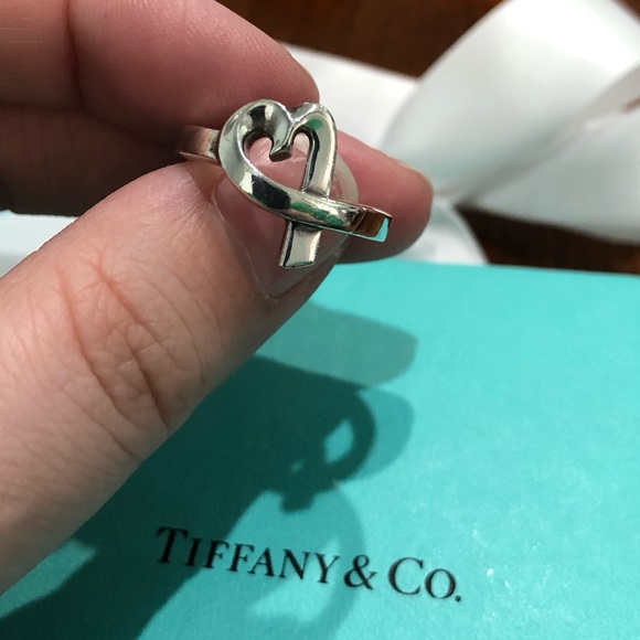 Tiffany & Co. Open Heart Ring - Picture 2 of 12
